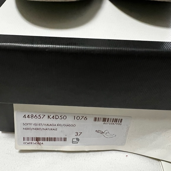 Gucci Princetown Mules Embroidered Size 37 - Picture 4 of 6